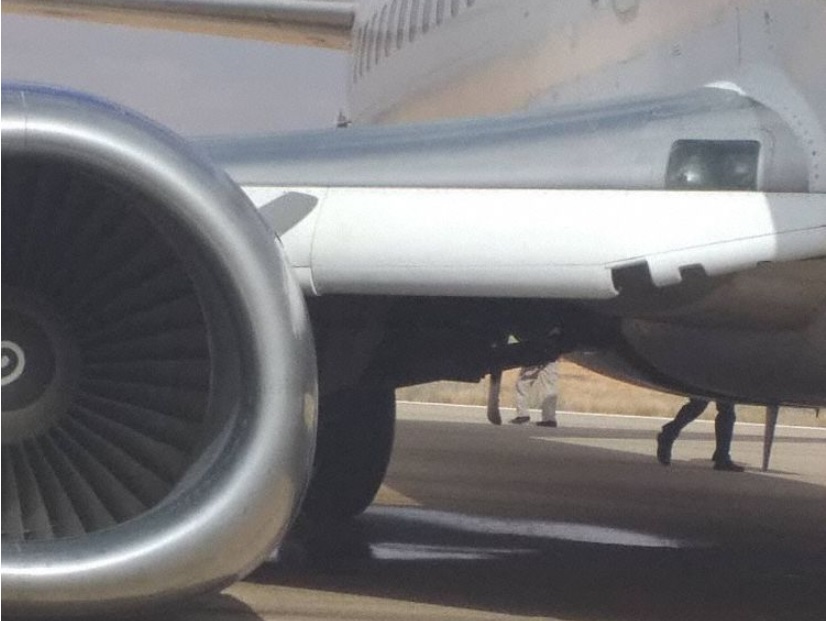 Air Djibouti Boeing 737-500 Acidente Trem de Pouso Garowe Somália