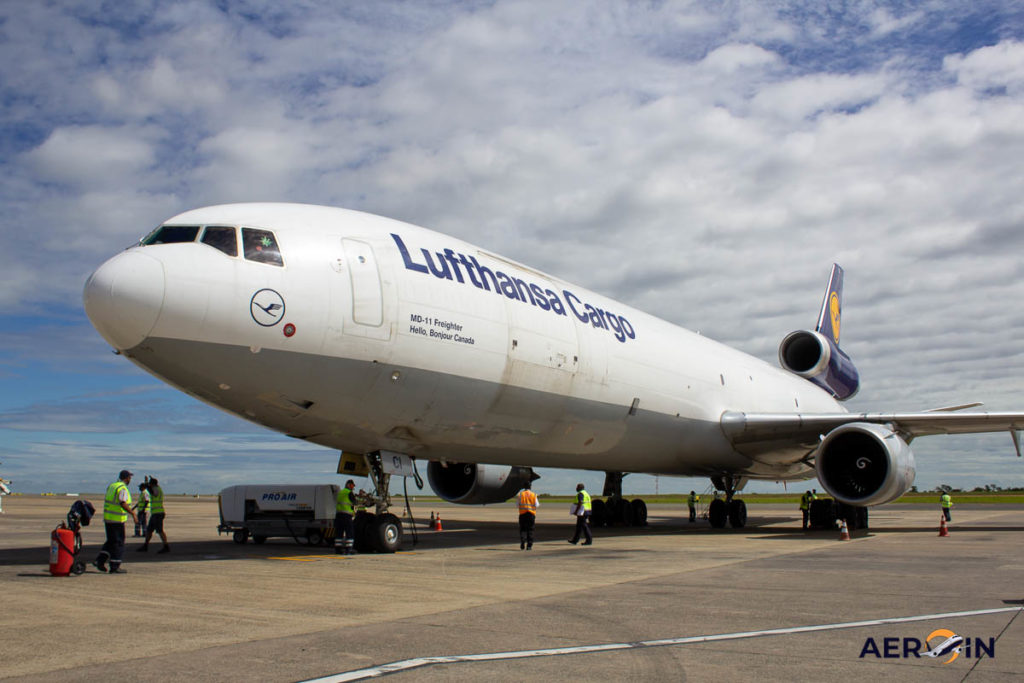 Avião MD-11F Lufthansa Cargo