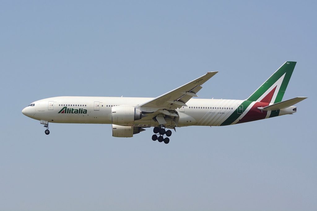 Avião Boeing 777-200ER Alitalia