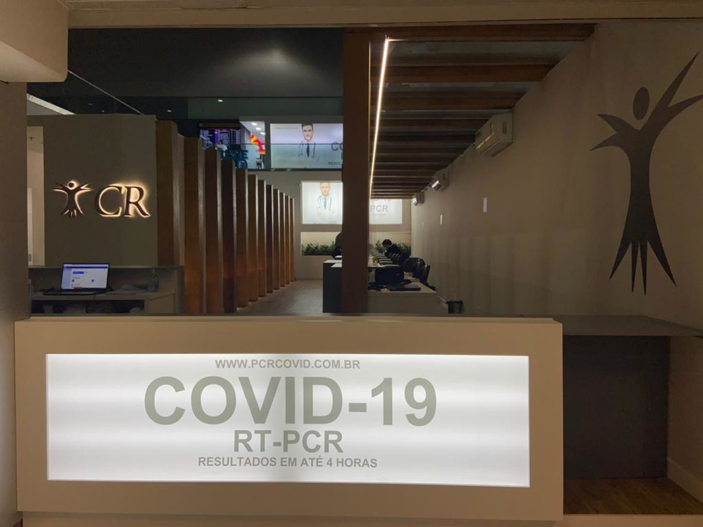 CR Diagnósticos Laboratório Teste Covid-19 GRU Airport