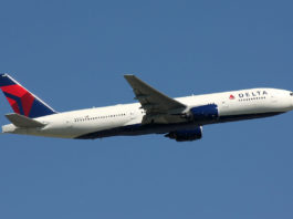 Avião Boeing 777-200 Delta Air Lines