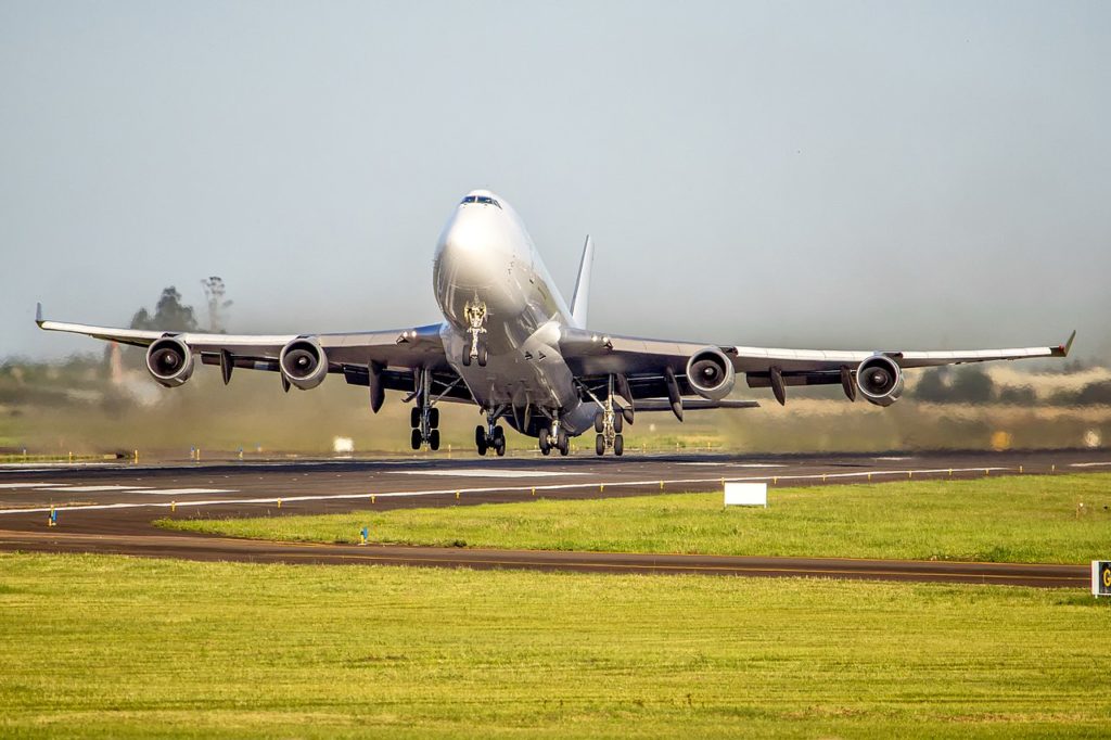 Avião Boeing 747-400F Jumbo SkyLease Sky Lease Cargo