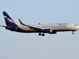 Avião Boeing 737-800 Aeroflot