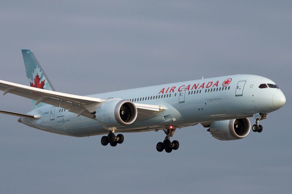 Avião Boeing 787-9 Dreamliner Air Canada