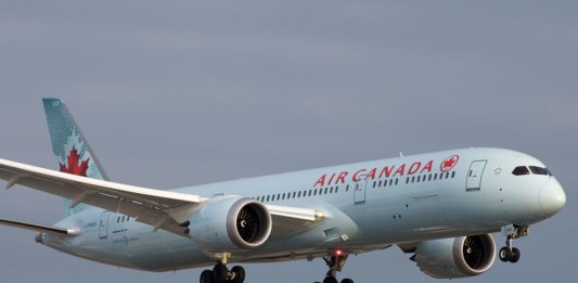 Avião Boeing 787-9 Dreamliner Air Canada