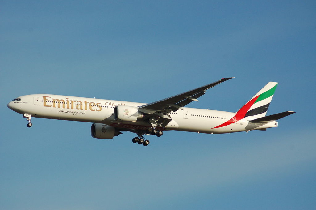 Avião Boeing 777-300ER Emirates