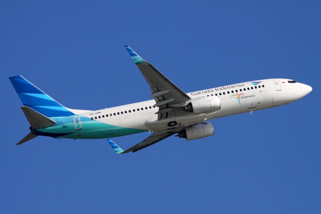 Avião Boeing 737-800 Garuda Indonesia