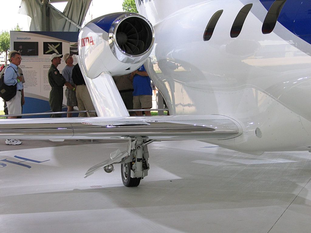 Avião Jato Executivo HondaJet Motor