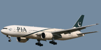 Responsável pelo sucesso da Ethiopian é chamado para salvar a companhia aérea nacional do Paquistão Avião Boeing 777-200ER PIA Pakistan International Airlines