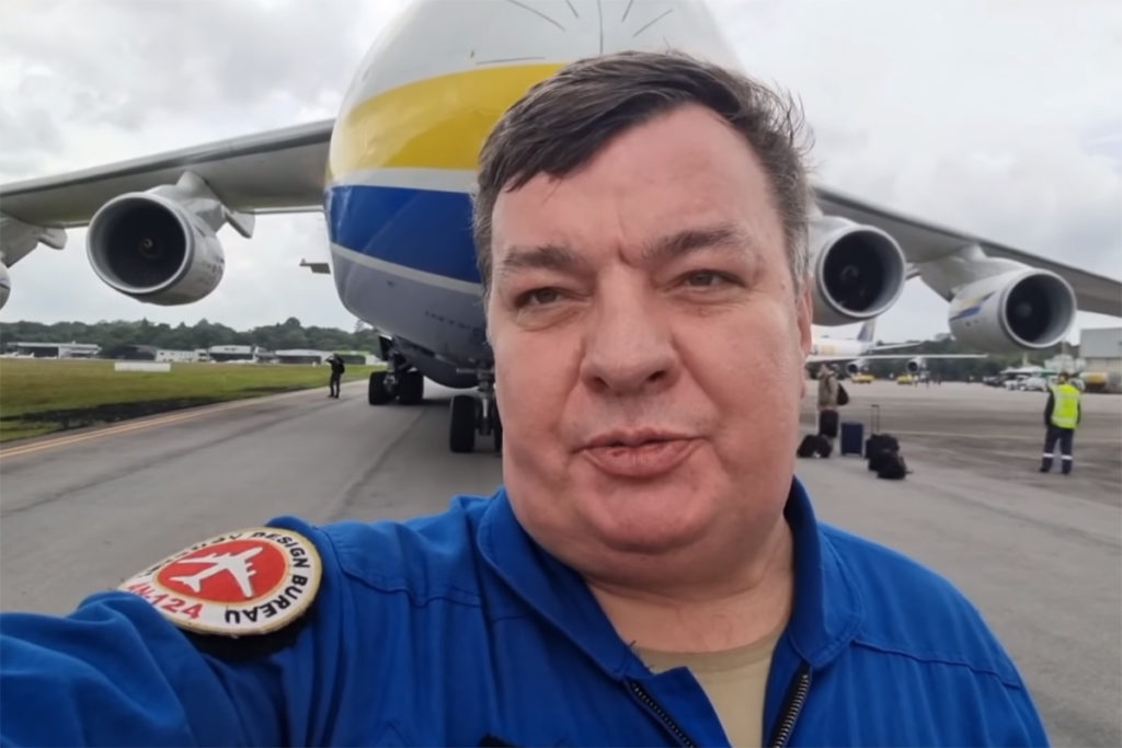 Comandante Antonov hablando por primera vez desde que el An-225 fue «destruido»;  Ver el vídeo