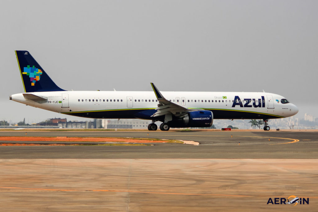 Avião Airbus A321neo Azul Linhas Aéreas
