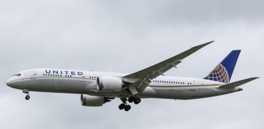 Boeing 787-9 United Airlines