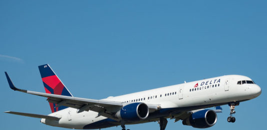 Avião Boeing 757-200 Delta Air Lines