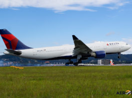 Avião Airbus A330-200 Delta Air Lines