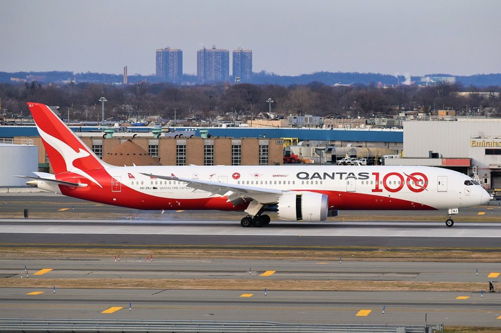 Avião Boeing 787-9 Dreamliner Qantas