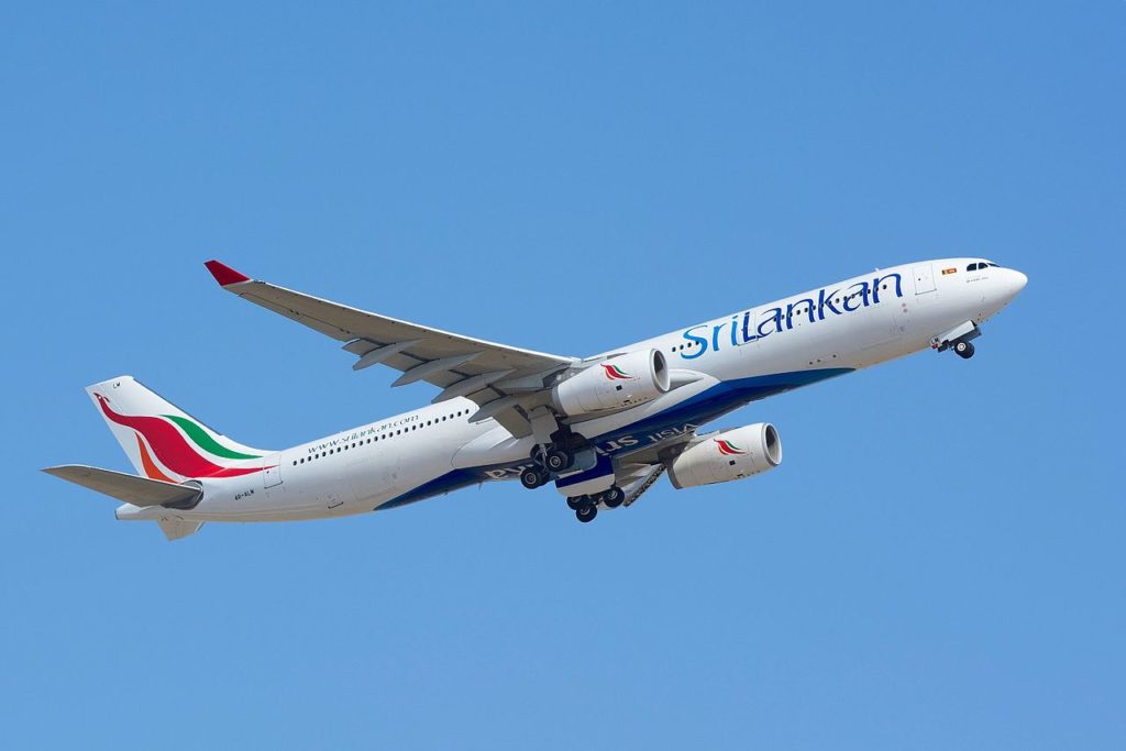 Avião Airbus A330-300 SriLankan Airlines