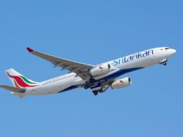 Avião Airbus A330-300 SriLankan Airlines