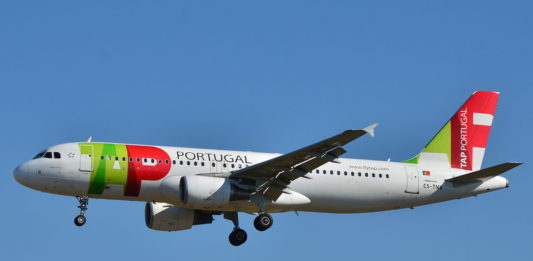 Avião Airbus A320 TAP Air Portugal