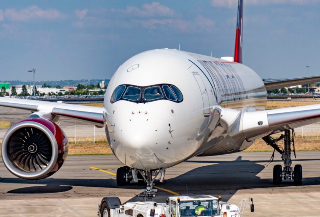 Avião Airbus A350-1000 Virgin Atlantic