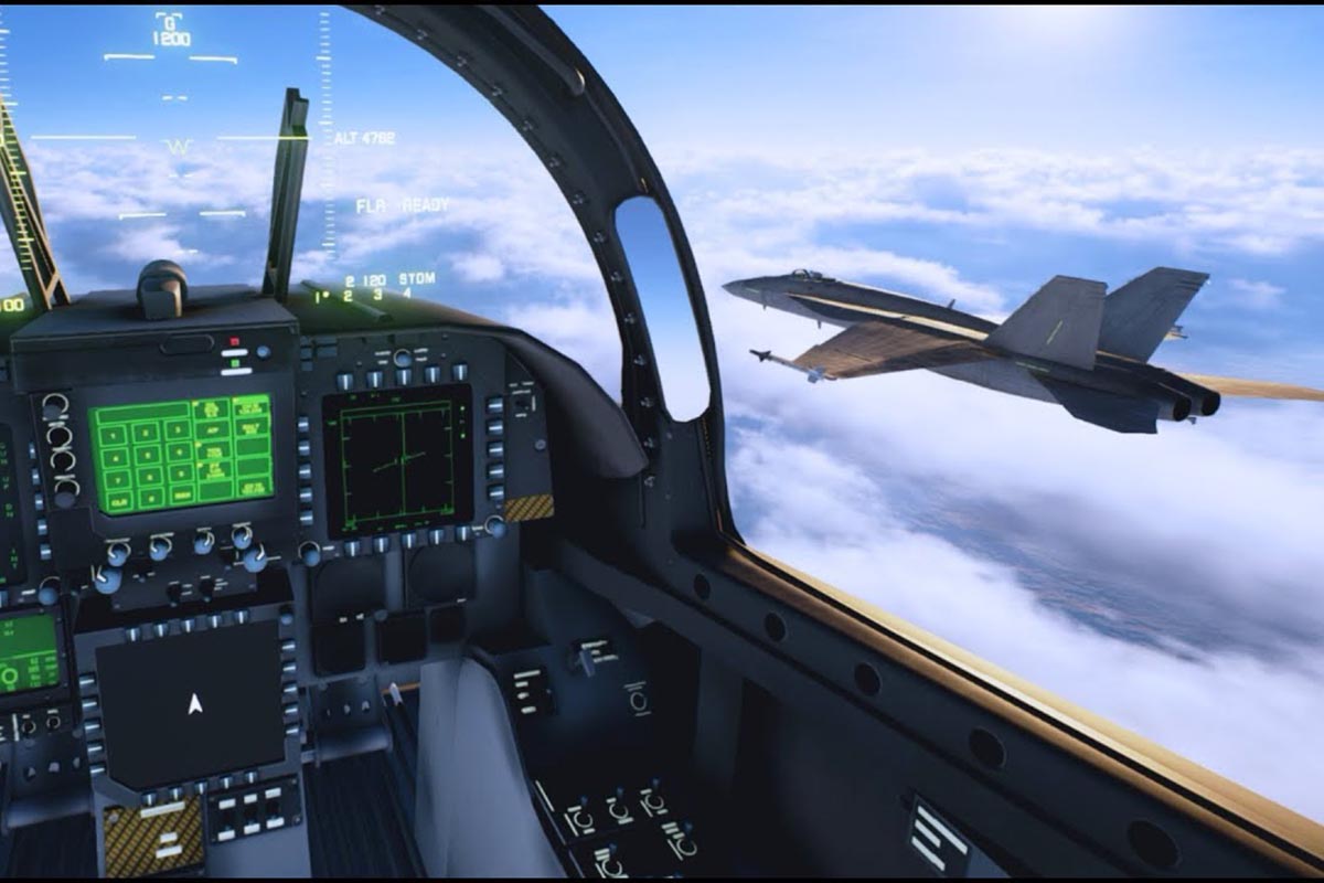 Simulador De Aviao De Guerra
