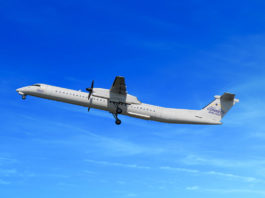 Avião Dash 8 Q400 Connect Airlines