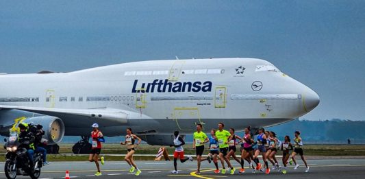 Corrida Maratona Olimpíadas Aeroporto Twente