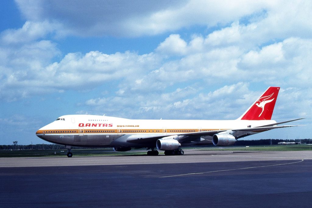 Avião Boeing 747-200 Qantas