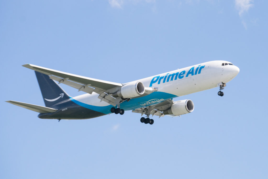 Avião Boeing 767-300F cargueiro Amazon Prime Air