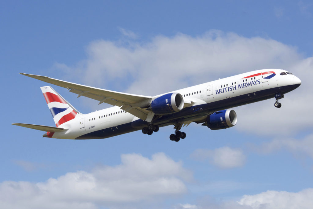 Avião Boeing 787-9 British Airways
