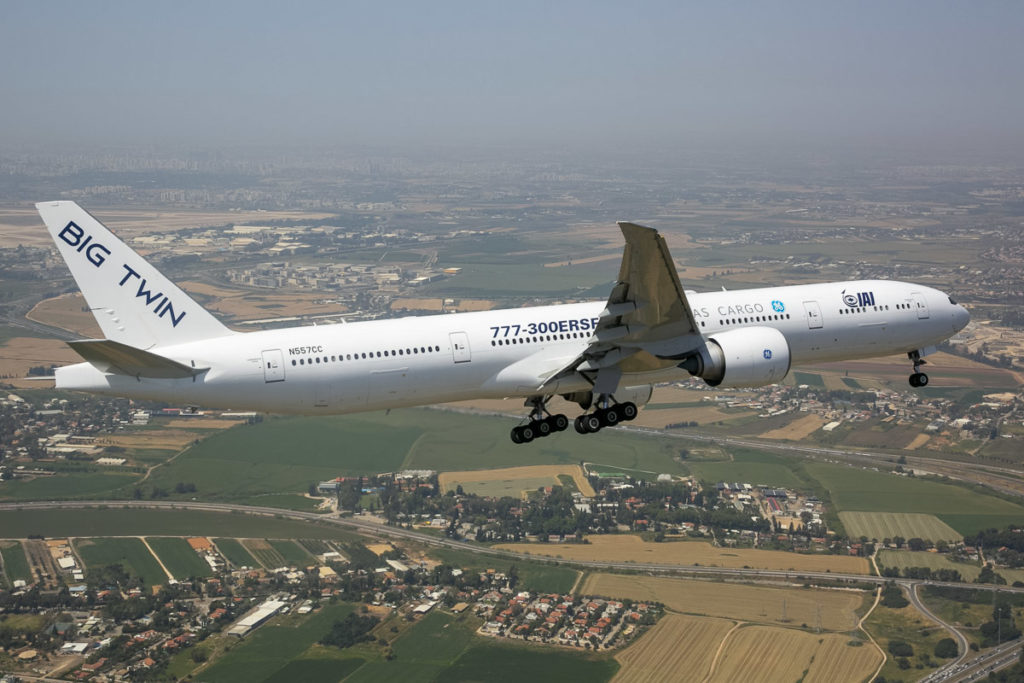 IAI Israel GECAS GE Boeing 777-300ERSF Big Twin