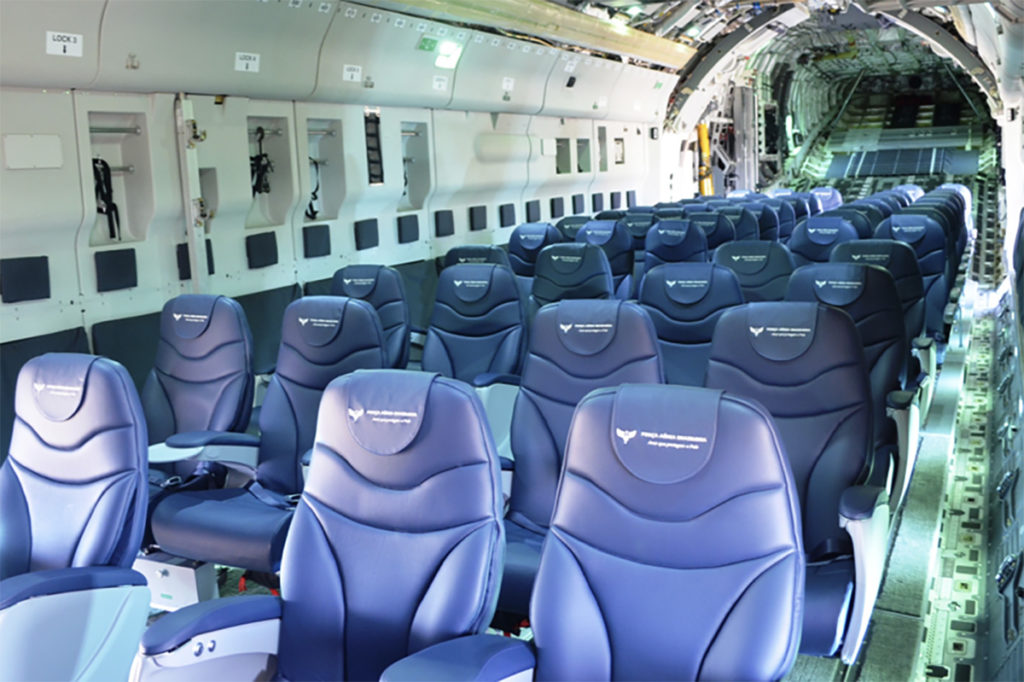 Embraer KC-390 é modificado para levar comitiva do Presidente Bolsonaro