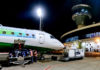 Um exercício de fiscalização e de segurança aeroportuária foi realizado no Aeroporto de Maringá