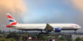 Passageiro bêbado é multado em €3.740 por atrapalhar voo da British Airways com destino a Las Vegas