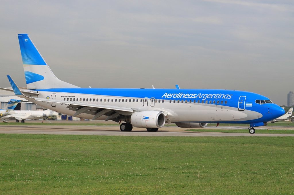 Llega a Argentina la primera nueva fase del Boeing 737-800F de Aerolíneas Argentinas Cargo