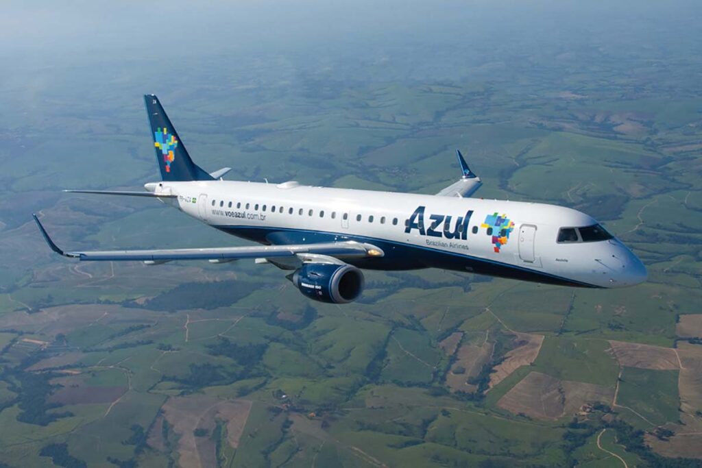Azul se despide del último Embraer E190 brasileño