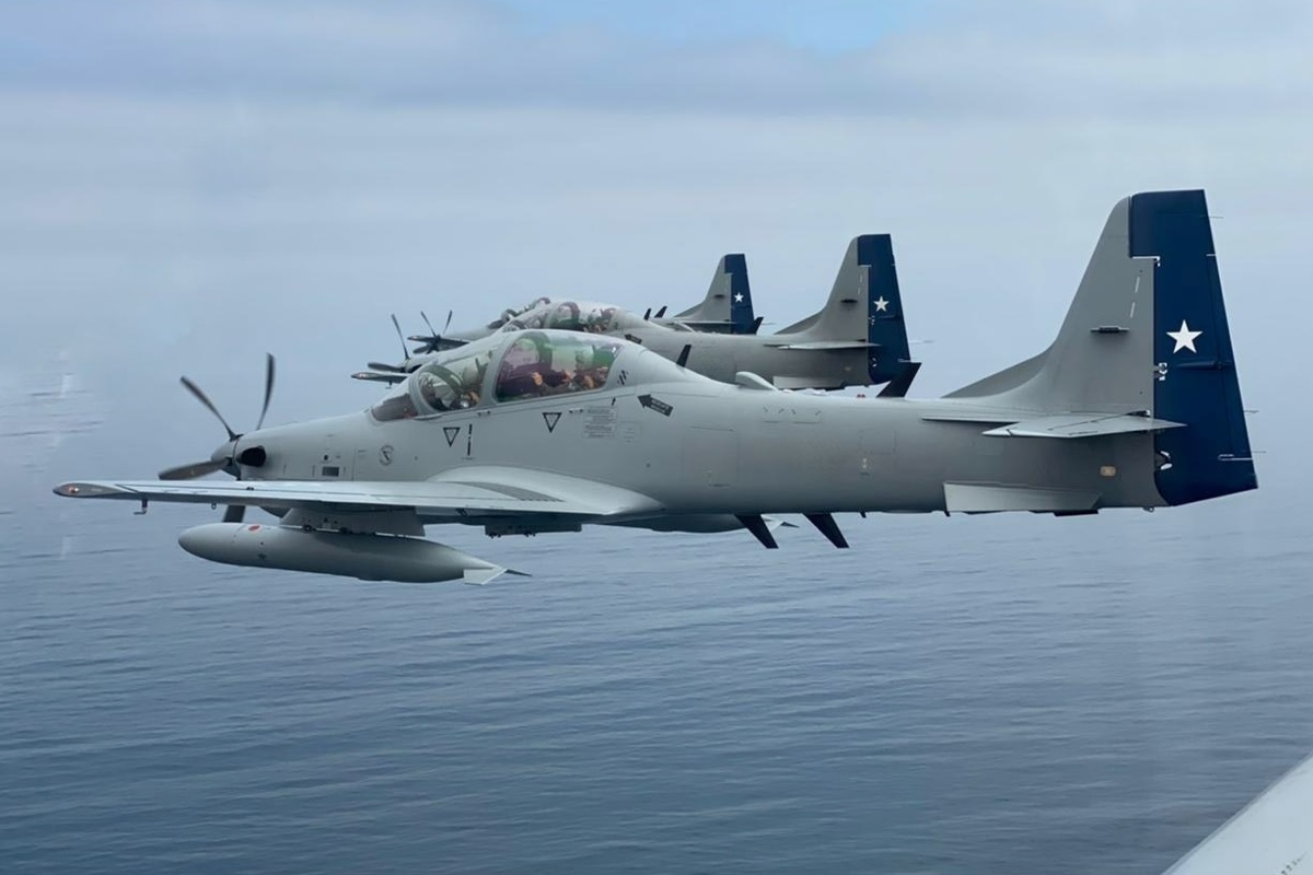 The global fleet of Brazilian A-29 Super Tucano aircraft reaches 500,000 flying hours