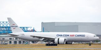 Além de Campinas, aviões da CMA CGM também poderão ser vistos em Guarulhos e no Rio de Janeiro