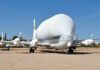 Único Super Guppy em condições de voo, da NASA, sofre danos por tempestade e fica fora de evento em Oshkosh