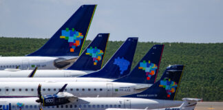 Azul Linhas Aéreas terminou o 2º trimestre de 2026 com frota reduzida para 155 aviões