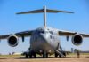 Boeing C-17 da Força Aérea Americana pousa de surpresa em Moscou com o diretor da CIA