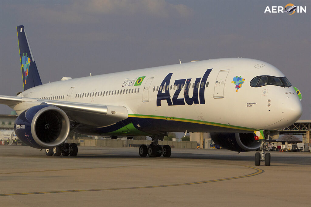 Airbus A350 da Azul não voará mais para Orlando por enquanto