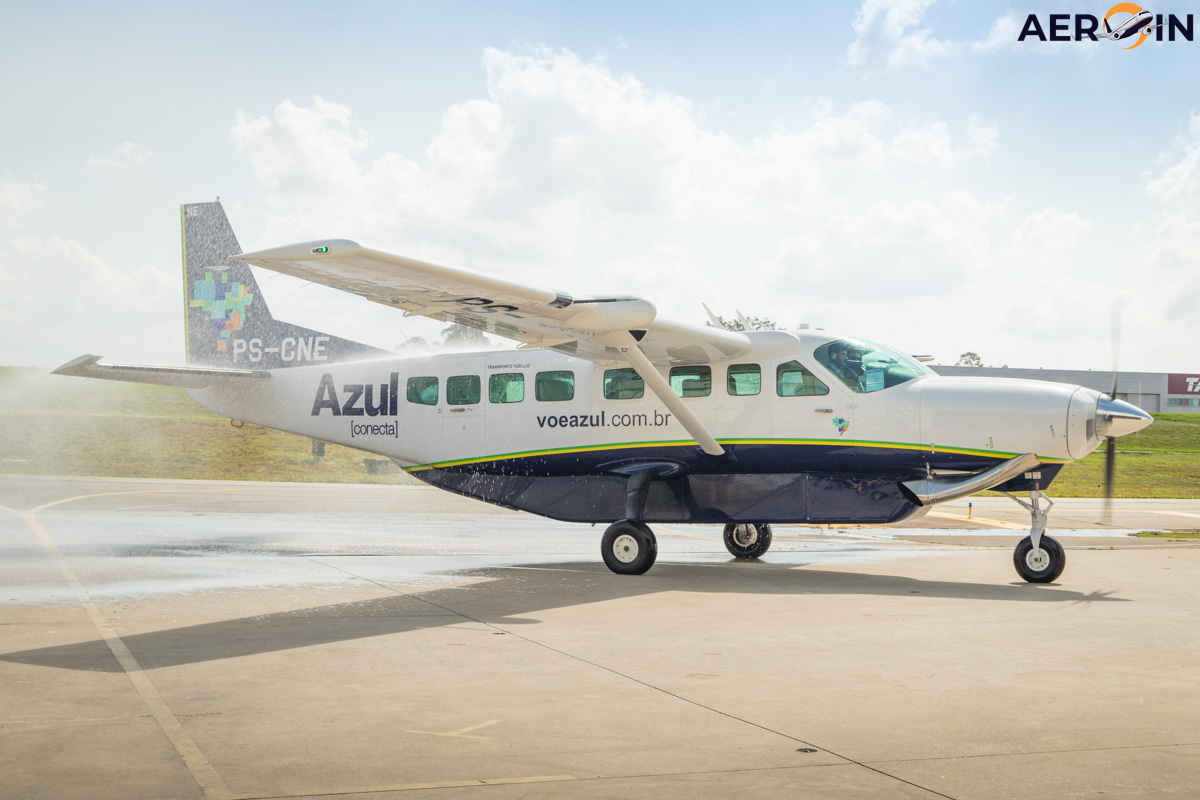 Azul assina carta de intenção para adquirir aviões Cessna C208 híbridos-elétricos - AEROIN