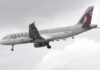 Jato Airbus A320 da Qatar enfrenta múltiplos alertas TCAS durante descida próxima a Doha
