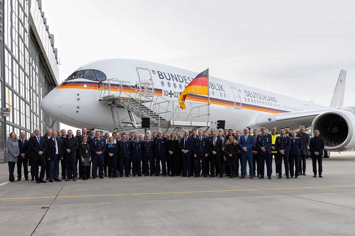 Lufthansa bietet Deutschlands zweiten Präsidenten-Airbus A350 mit luxuriöser Innenausstattung an