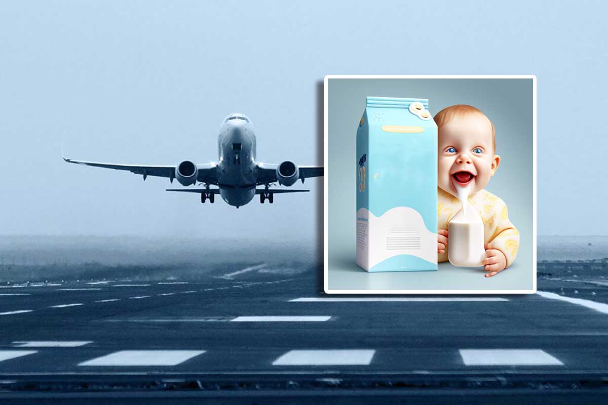 La leche materna puede eliminarse de la restricción de 100 ml para abordar vuelos dentro de México si se aprueba el plan