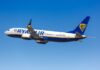 Ryanair coloca centenas de voos extras para atender fãs da Shakira que irão aos shows em Madri Boeing 737 MAX 200 da Ryanair decolando