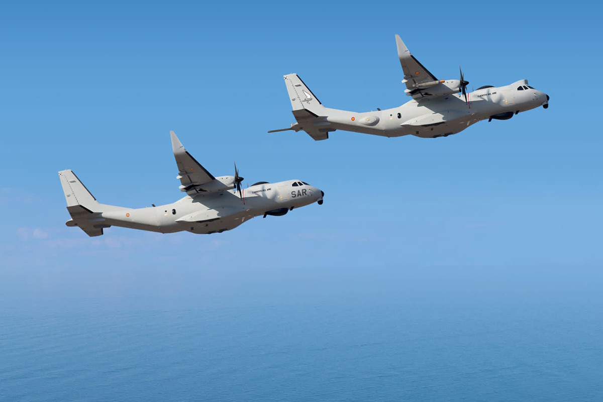 España aprueba el presupuesto para la compra de 16 aviones C295 para control marítimo