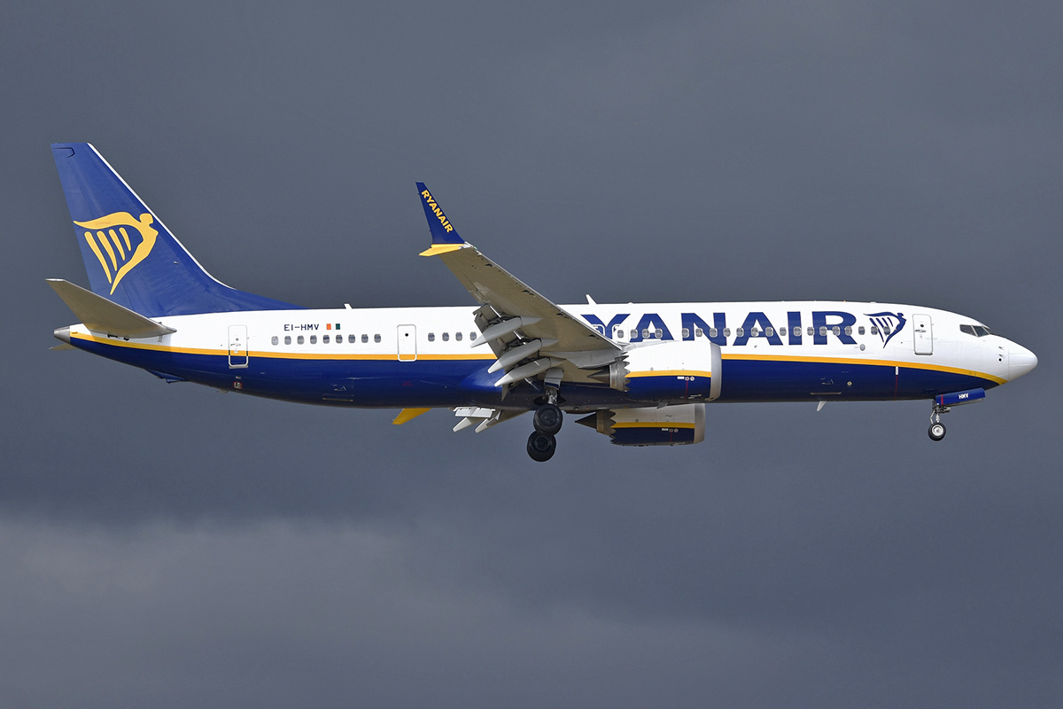 The Ryanair Boeing 737 MAX plane “sinks” in a hurry and the case is now being investigated