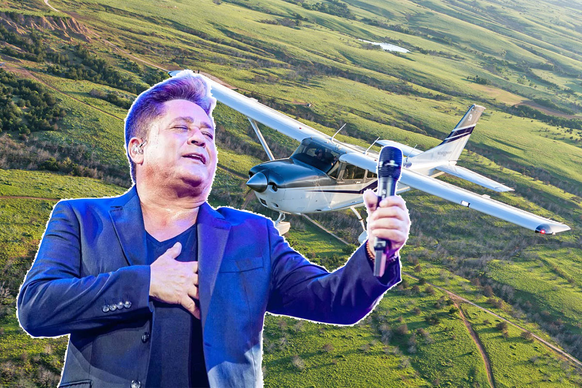 Avião carregado de cocaína pousa na fazenda do cantor Leonardo