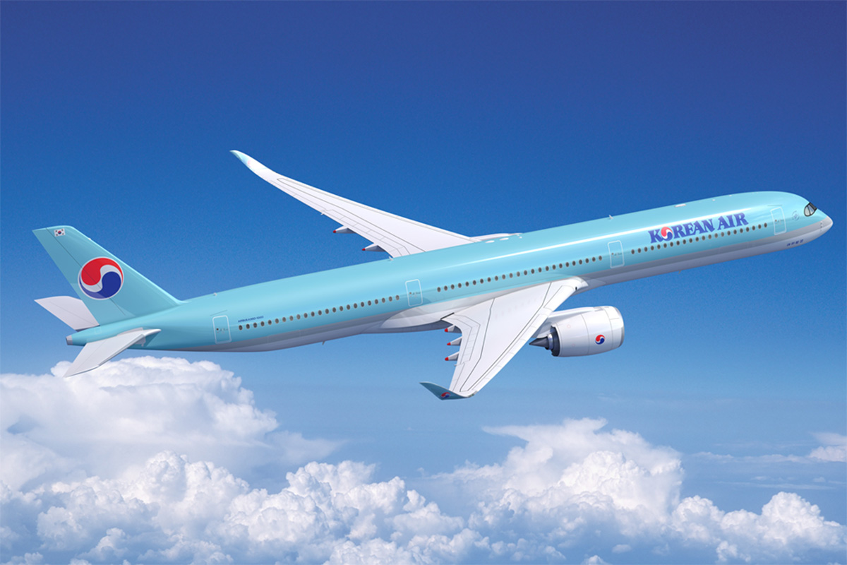 Airbus e Korean Air confirmam a grande compra de 33 aviões dos modelos A350-900 e A350-1000